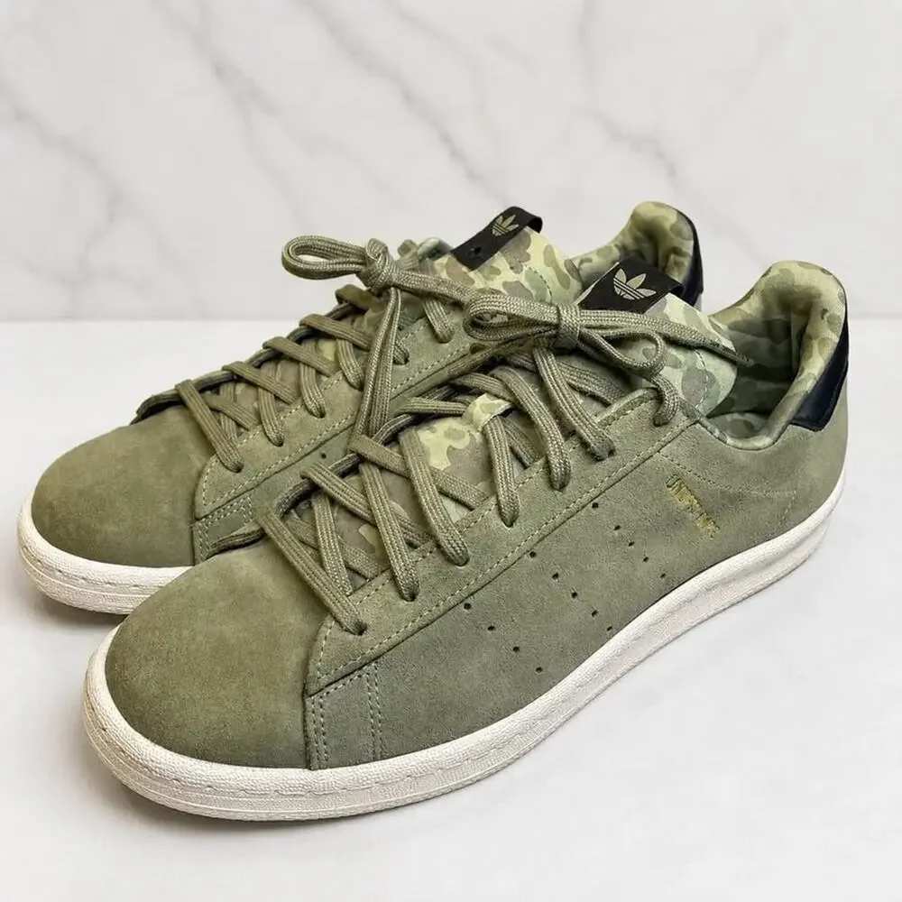 Adidas Campus x Undefeated x Bape Olive -9.5 men BAPE
